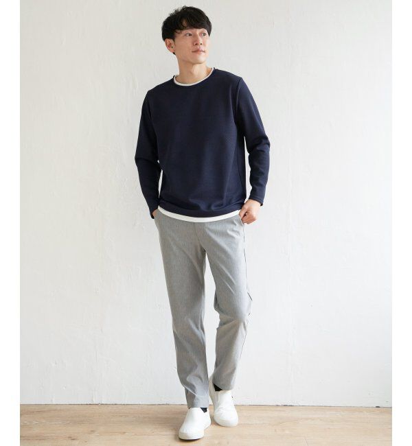 ikka「パイナップルレイヤードロンＴ」|Tシャツ・カットソー|