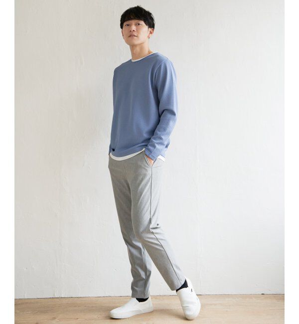 ikka「パイナップルレイヤードロンＴ」|Tシャツ・カットソー|