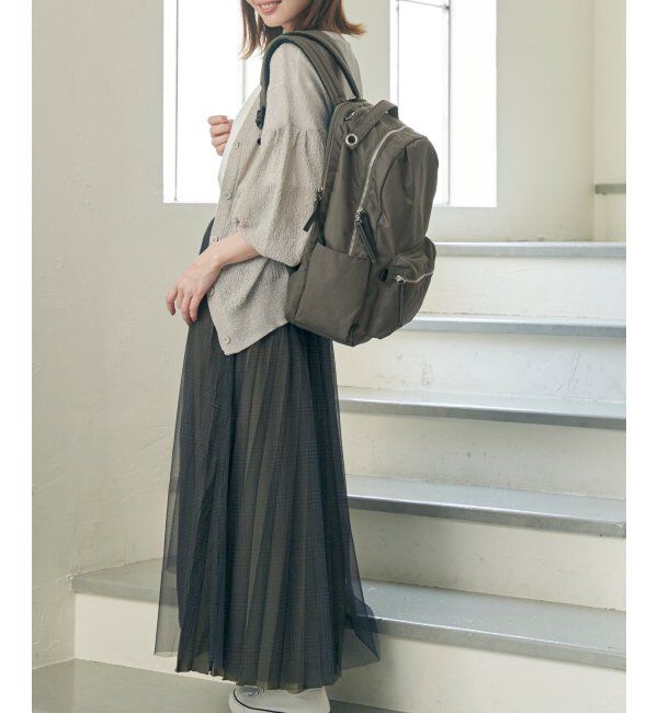 ikka「撥水ナイロン8ポケットリュック」|その他|