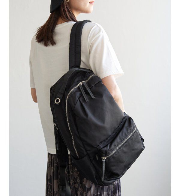 ikka「撥水ナイロン8ポケットリュック」|その他|