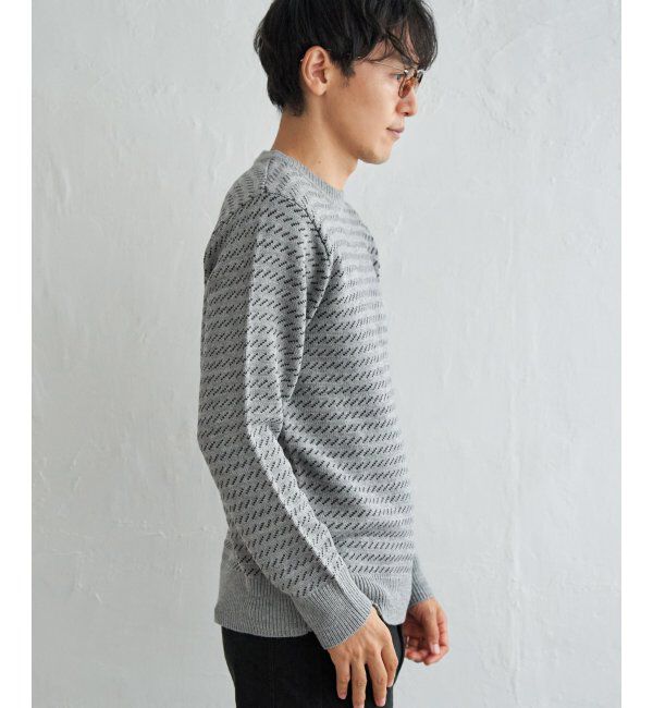 ikka「バーズアイニット」|プルオーバー|