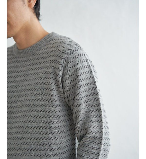 ikka「バーズアイニット」|プルオーバー|