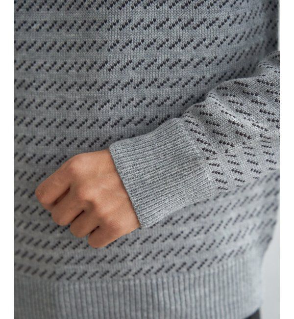 ikka「バーズアイニット」|プルオーバー|