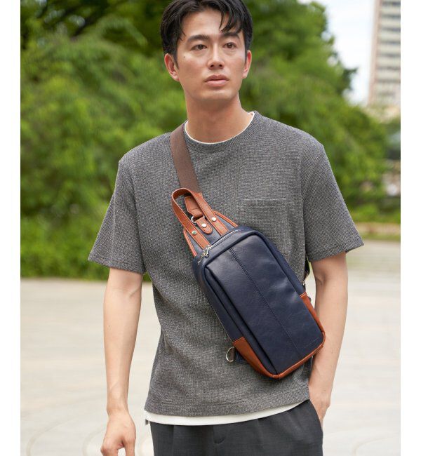 ikka「GPレザータッチボディバッグ」|その他|