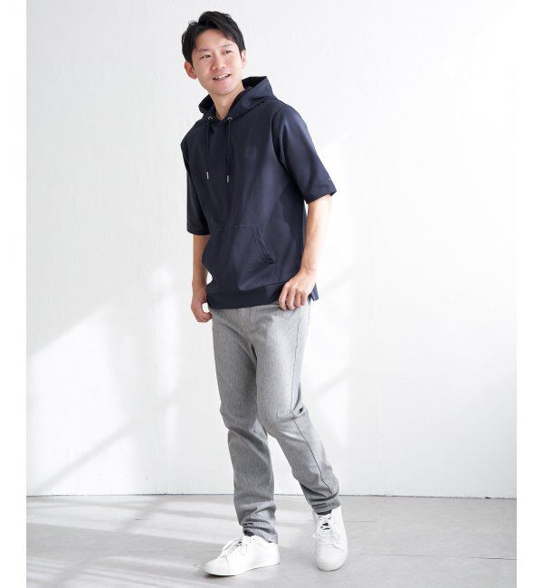 ikka「GOKUラクセイカツ5ブパーカ」|Tシャツ・カットソー|