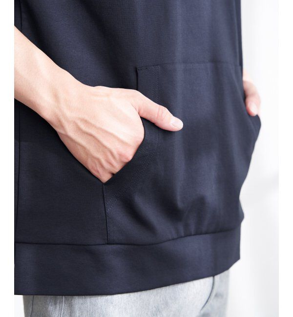 ikka「GOKUラクセイカツ5ブパーカ」|Tシャツ・カットソー|