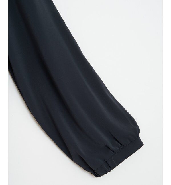 IKKA LOUNGE「ネックレス付き裾2段ブラウス」|シャツ・ブラウス|