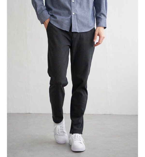 ikka「GOKU楽パンツ EASY STRETCH 起毛チェック5P」|その他|