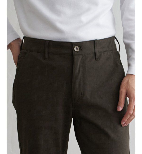 ikka「GOKU楽パンツ EASY STRETCH 起毛チェック5P」|その他|