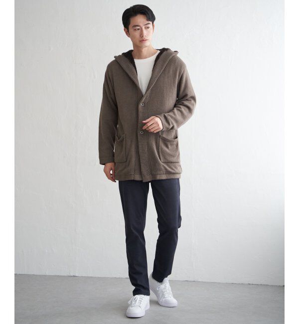 ikka「GOKU楽パンツ EASY STRETCH 起毛チェック5P」|その他|