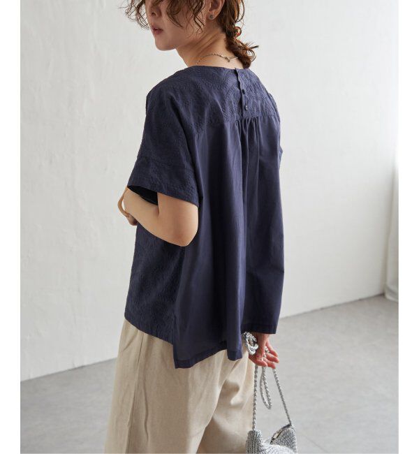 Lbc with Life「ペイズリー刺繍ブラウス」|シャツ・ブラウス|