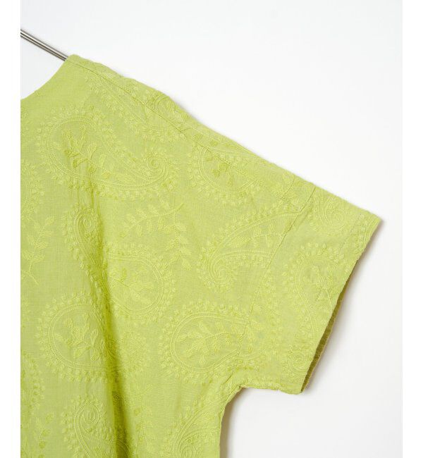 Lbc with Life「ペイズリー刺繍ブラウス」|シャツ・ブラウス|