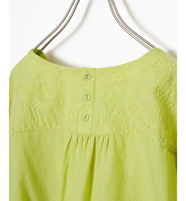 Lbc with Life「ペイズリー刺繍ブラウス」|シャツ・ブラウス|