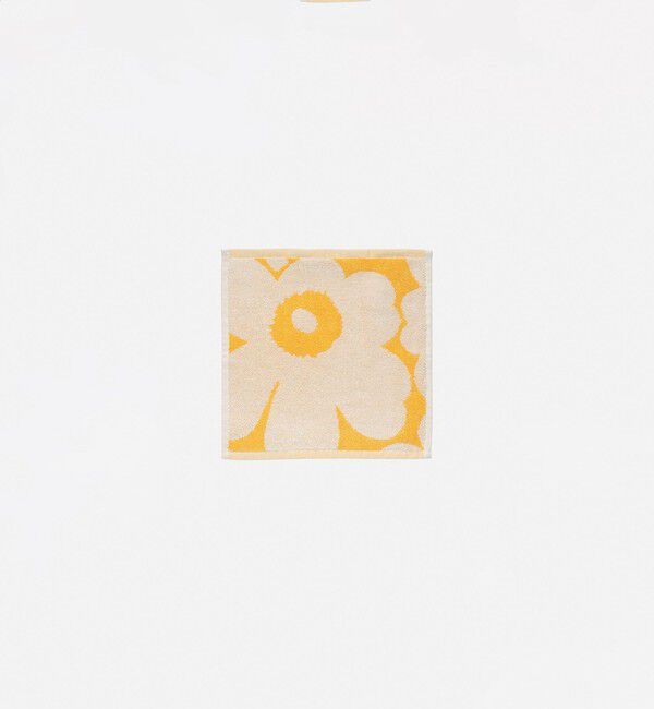 Marimekko「【日本限定】Unikko ミニタオル 26&times;26cm」|タオル|ﾗｲﾄｲｴﾛｰ&times;ｲｴﾛｰ