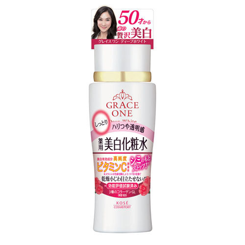  「グレイスワン 薬用美白 ディープホワイト ローション M(しっとり) (180ml)」|化粧水|