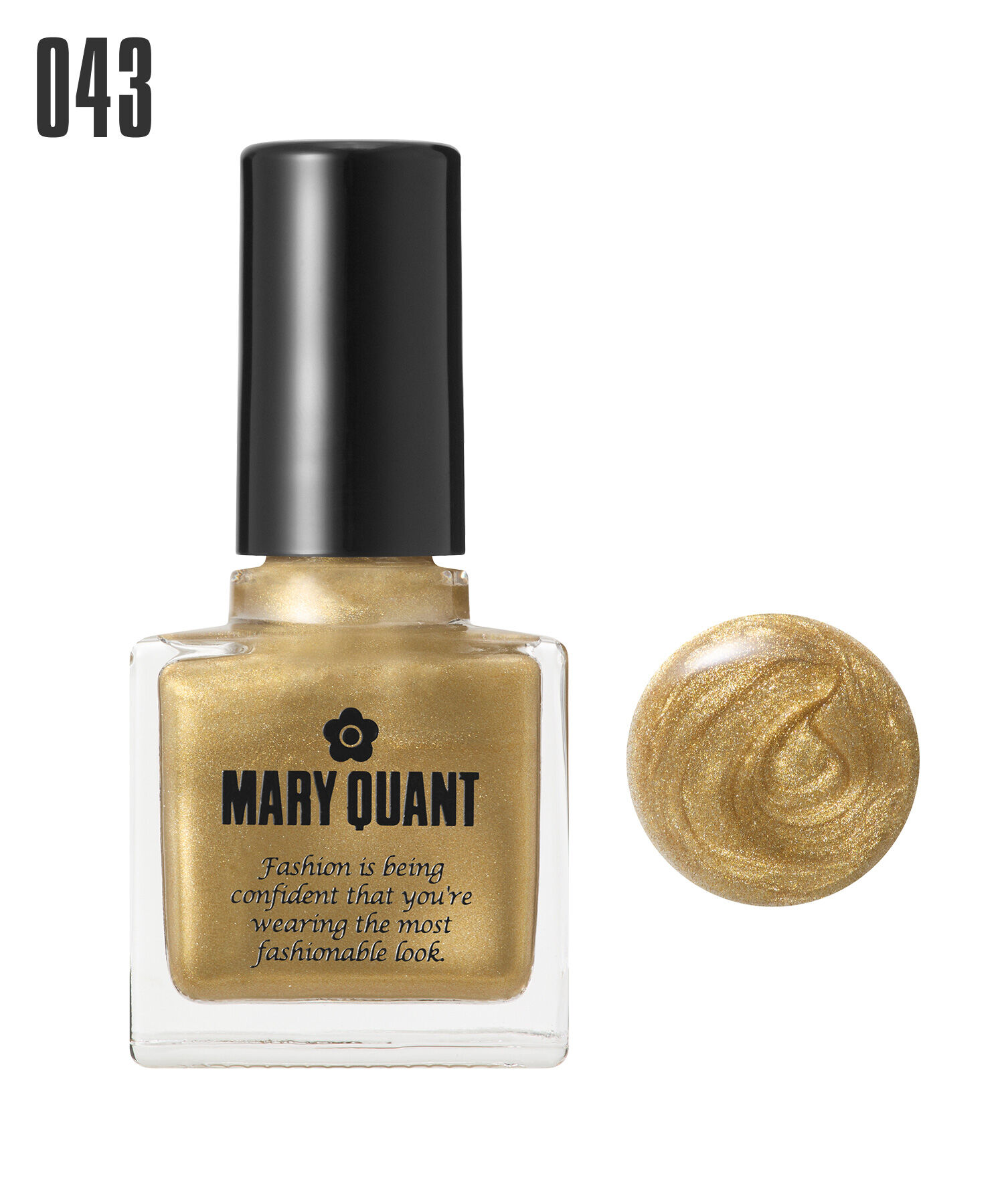 MARY QUANT「ネイル ポリッシュ」|ネイルカラー|043 ｱﾝﾃｨｰｸｺﾞｰﾙﾄﾞ