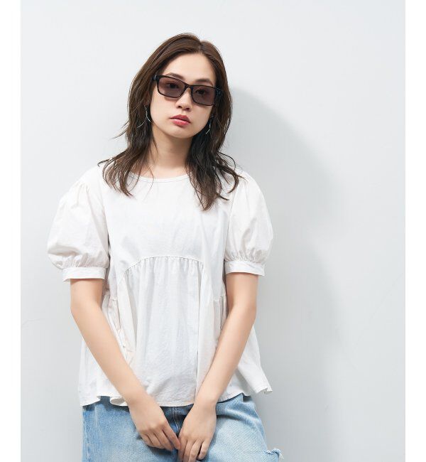  「ウェリントン型 サングラス 大きめフレーム 紫外線対策 UVカット ユニセックス」|サングラス|