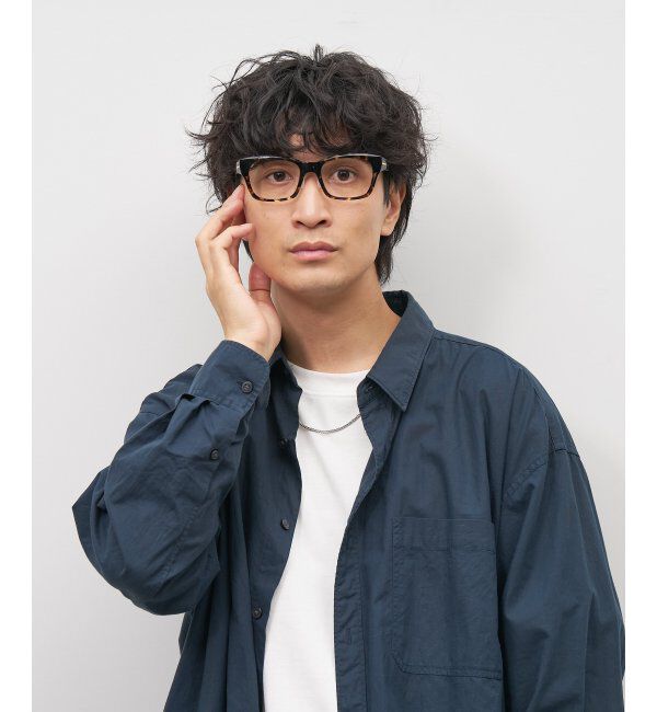  「ウェリントン型メガネ｜ビジネス｜Zoff｜SMART REGULAR CALRO レンズ交換券付」|メガネ|