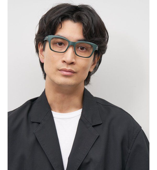  「ウェリントン型メガネ｜ビジネス｜Zoff｜SMART REGULAR CALRO レンズ交換券付」|メガネ|