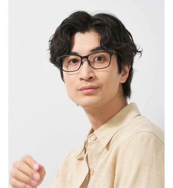  「Zoff|UNITED ARROWS|ウェリントン型 メガネ｜ユナイテッドアローズ  ビジネス 軽量 レンズ交換券付」|メガネ|
