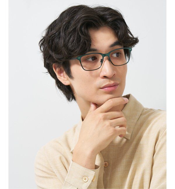  「Zoff|UNITED ARROWS|ウェリントン型 メガネ｜ユナイテッドアローズ  ビジネス 軽量 レンズ交換券付」|メガネ|