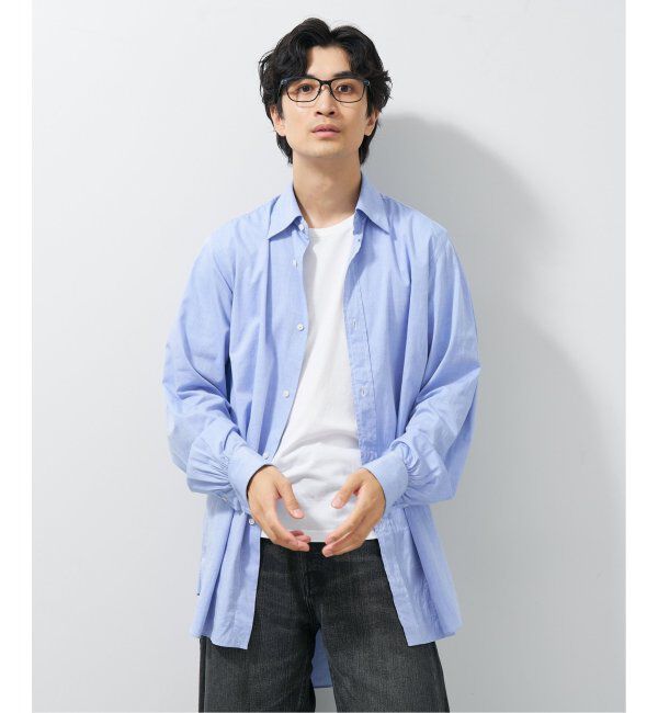  「Zoff|UNITED ARROWS|ウェリントン型 メガネ｜ユナイテッドアローズ  ビジネス 軽量 レンズ交換券付」|メガネ|ネイビー3