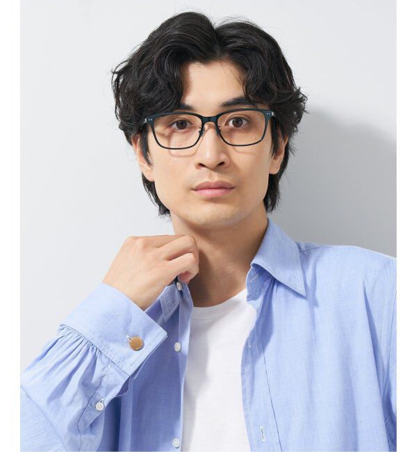  「Zoff|UNITED ARROWS|ウェリントン型 メガネ｜ユナイテッドアローズ  ビジネス 軽量 レンズ交換券付」|メガネ|