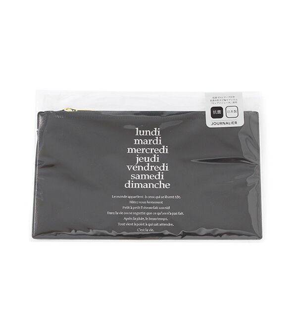  「抗菌・マルチ　ケース　ヨコ／ＪＯＵＲＮＡＬＩＥＲ」|ポーチ|ブラック