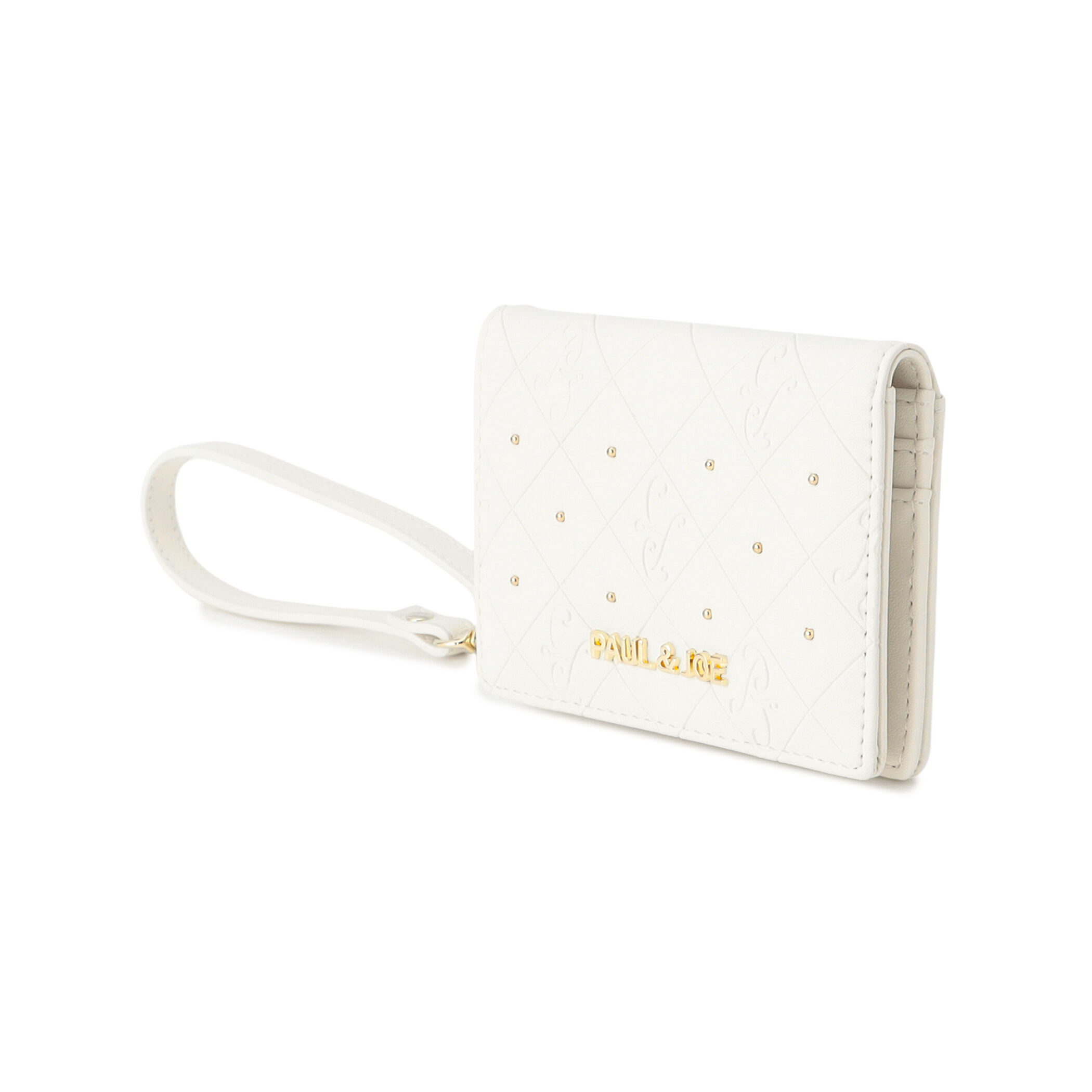 PAUL&JOE「２面パスケース／ロゴエンボス」|定期入れ|