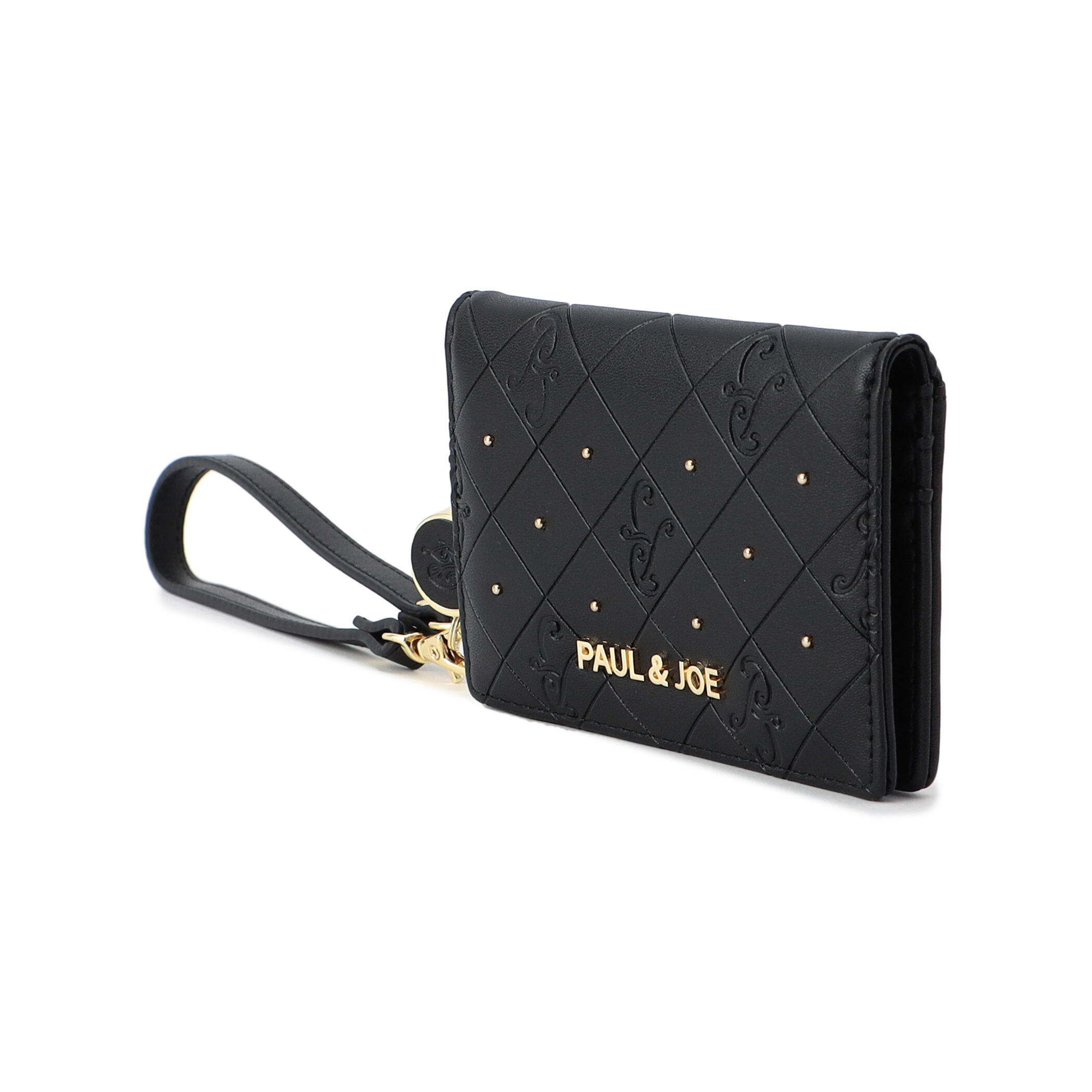 PAUL&JOE「２面パスケース／ロゴエンボス」|定期入れ|