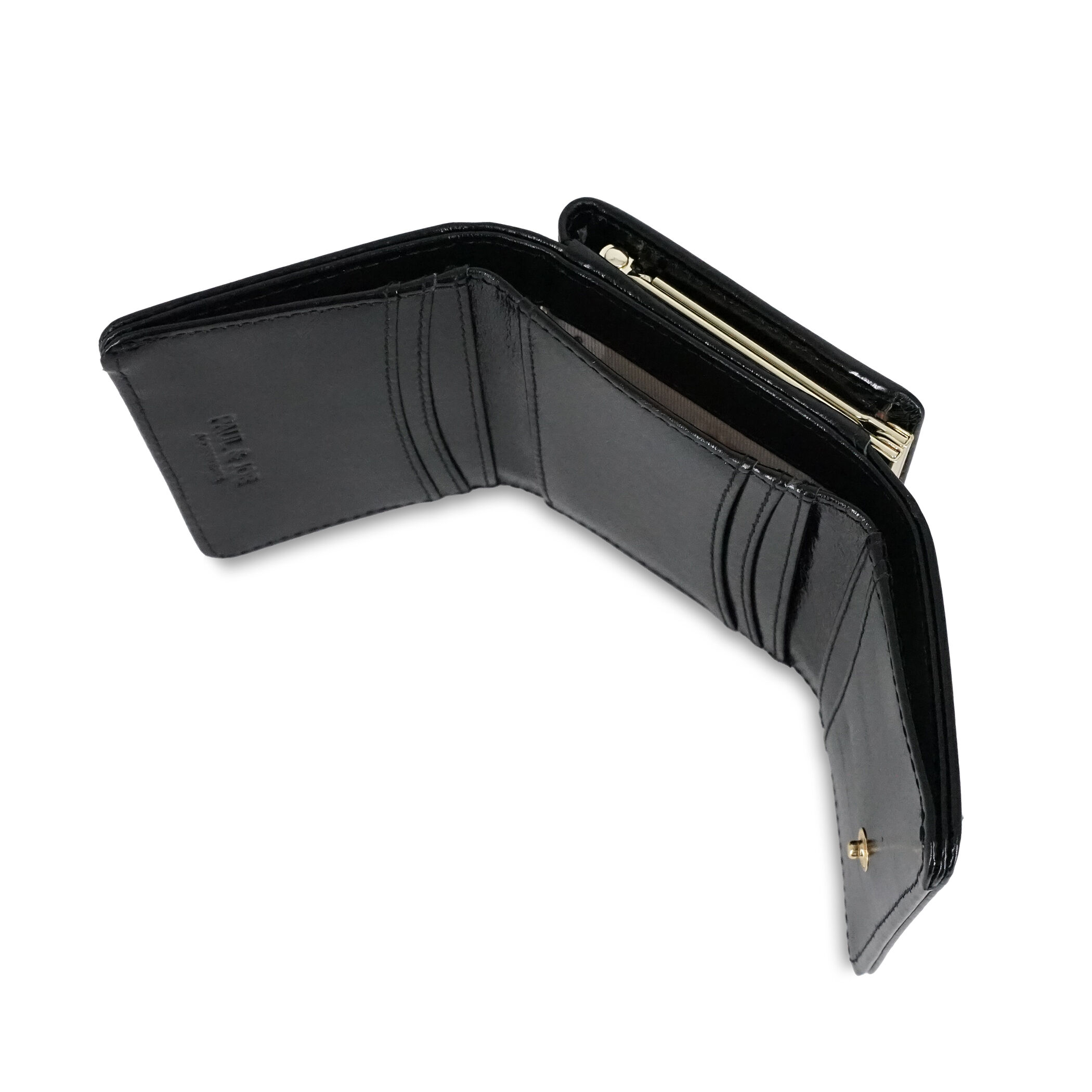 PAUL&JOE「口金ミニ財布／ＳＭＡＬＬ　ＣＡＴ　ＦＡＣＥ　ＭＥＴＡＬ」|財布|