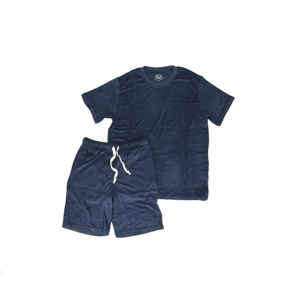 BACKYARD FAMILY「フルーツオブザルーム ルームウェア 通販 FRUIT OF THE LOOM セットアップ」|ルームウェア|ブルー1
