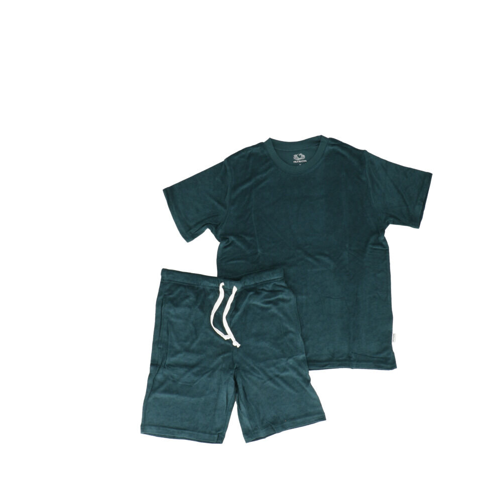 BACKYARD FAMILY「フルーツオブザルーム ルームウェア 通販 FRUIT OF THE LOOM セットアップ」|ルームウェア|グリーン1