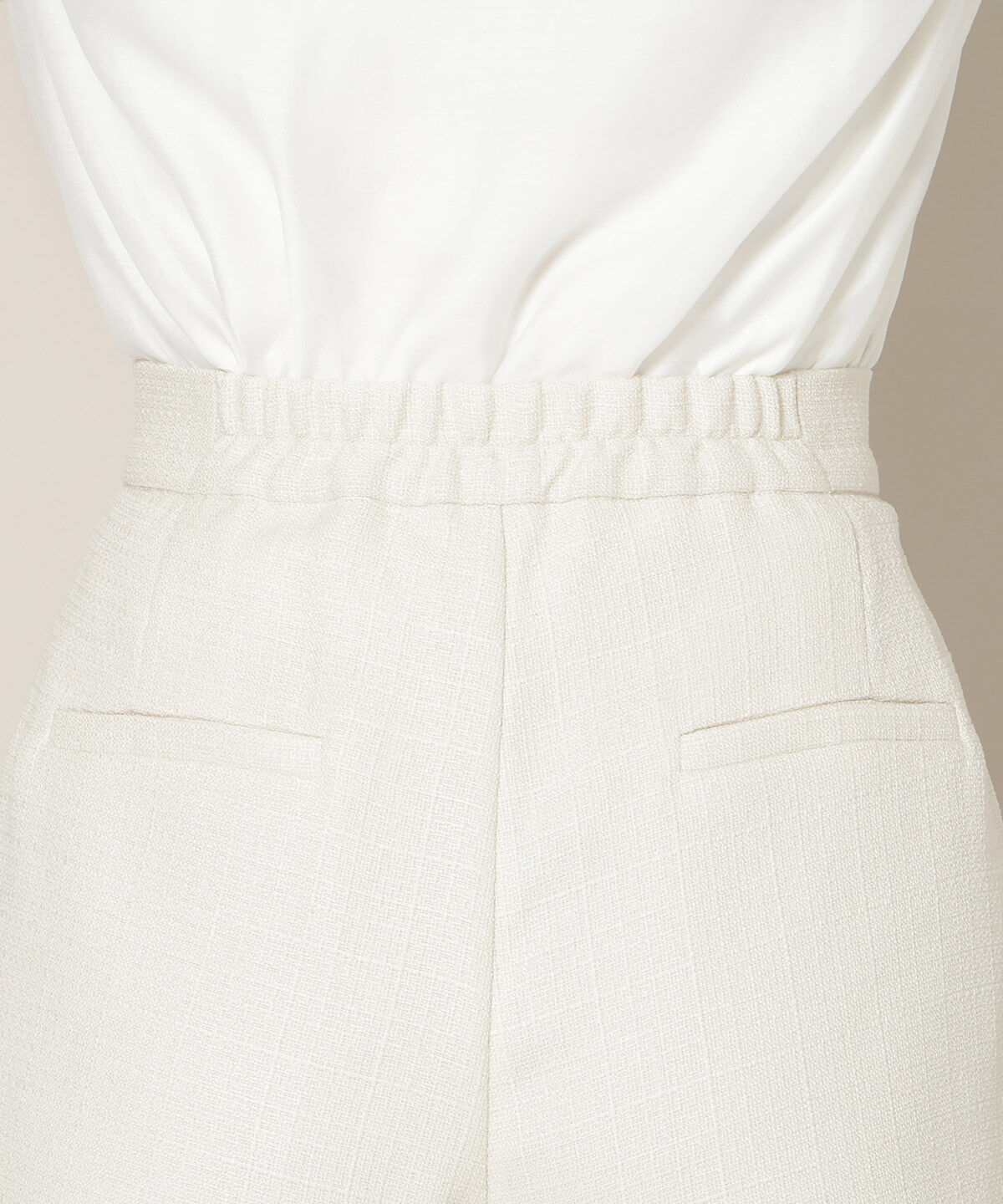 WILLSELECTION「ツイードタックショートパンツ」|キュロット|