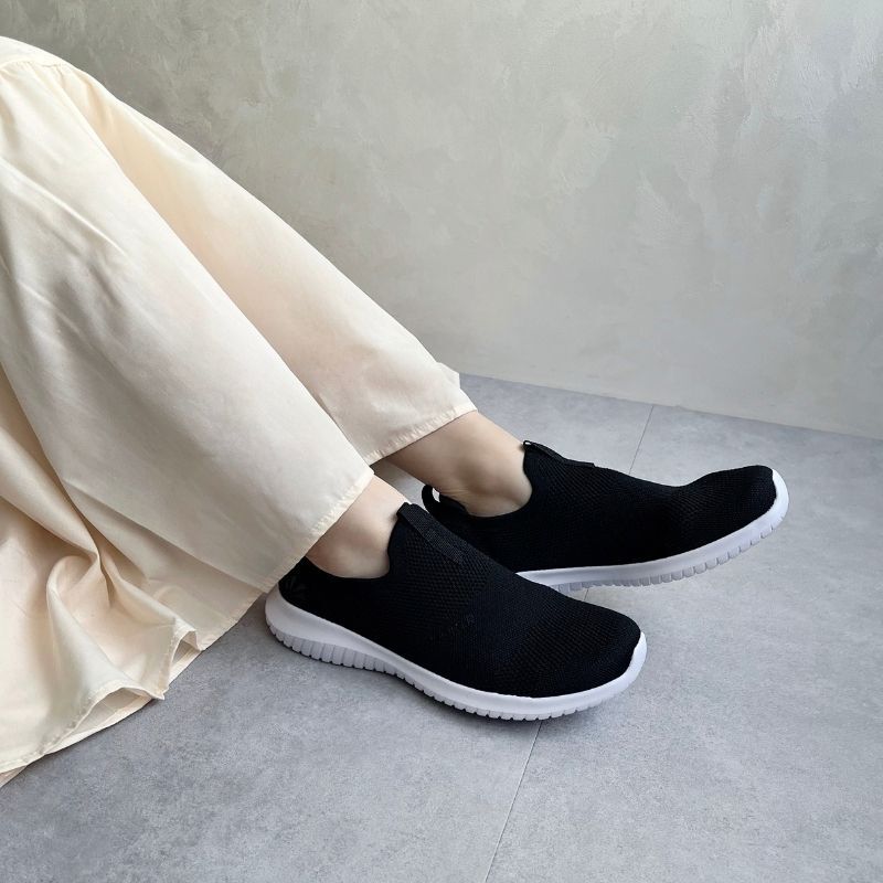 ORiental TRaffic「【累計19万足突破 】 ニット スニーカー /3709 柔らかい 伸縮性 軽量」|スニーカー|