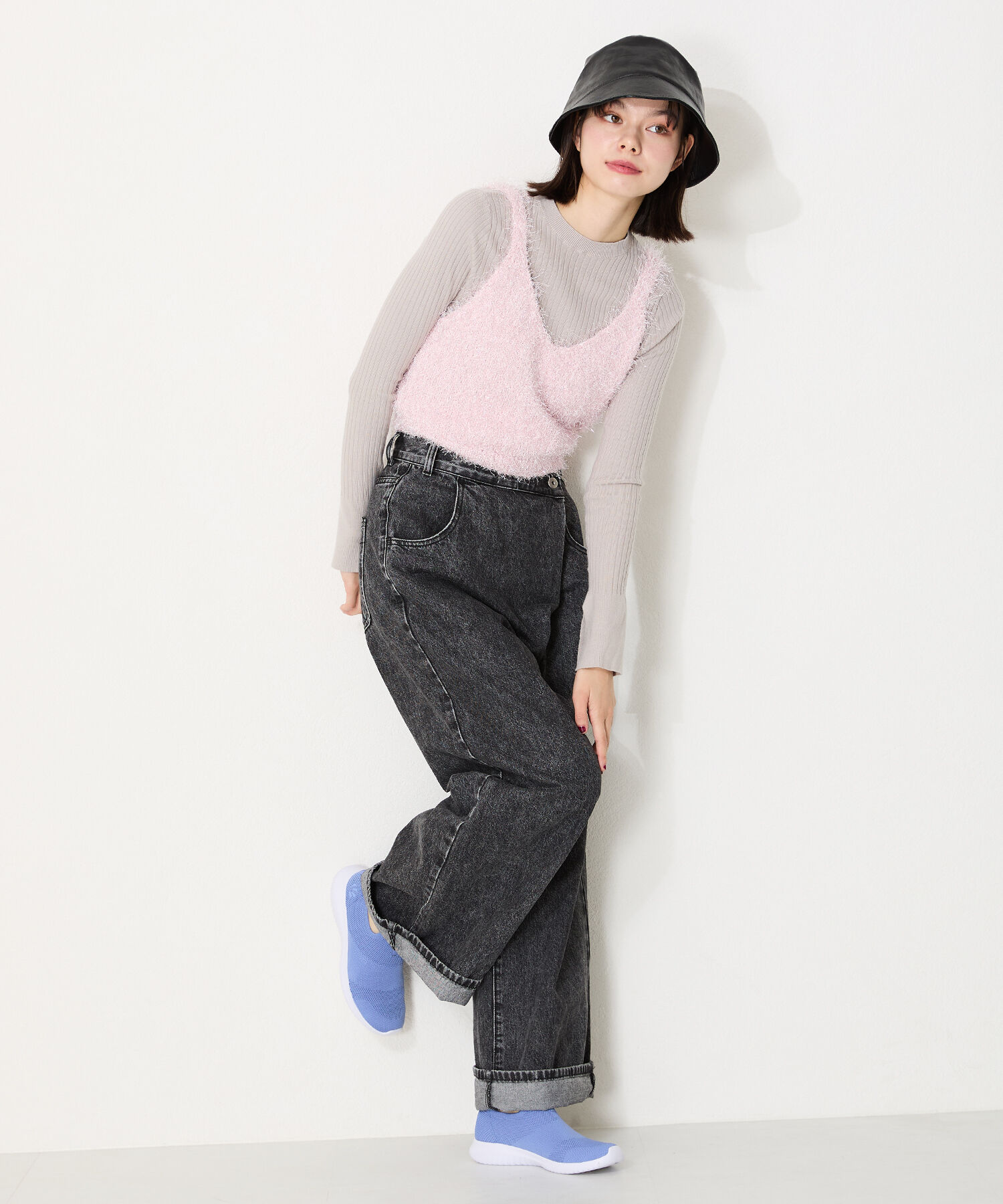 ORiental TRaffic「【累計19万足突破 】 ニット スニーカー /3709 柔らかい 伸縮性 軽量」|スニーカー|