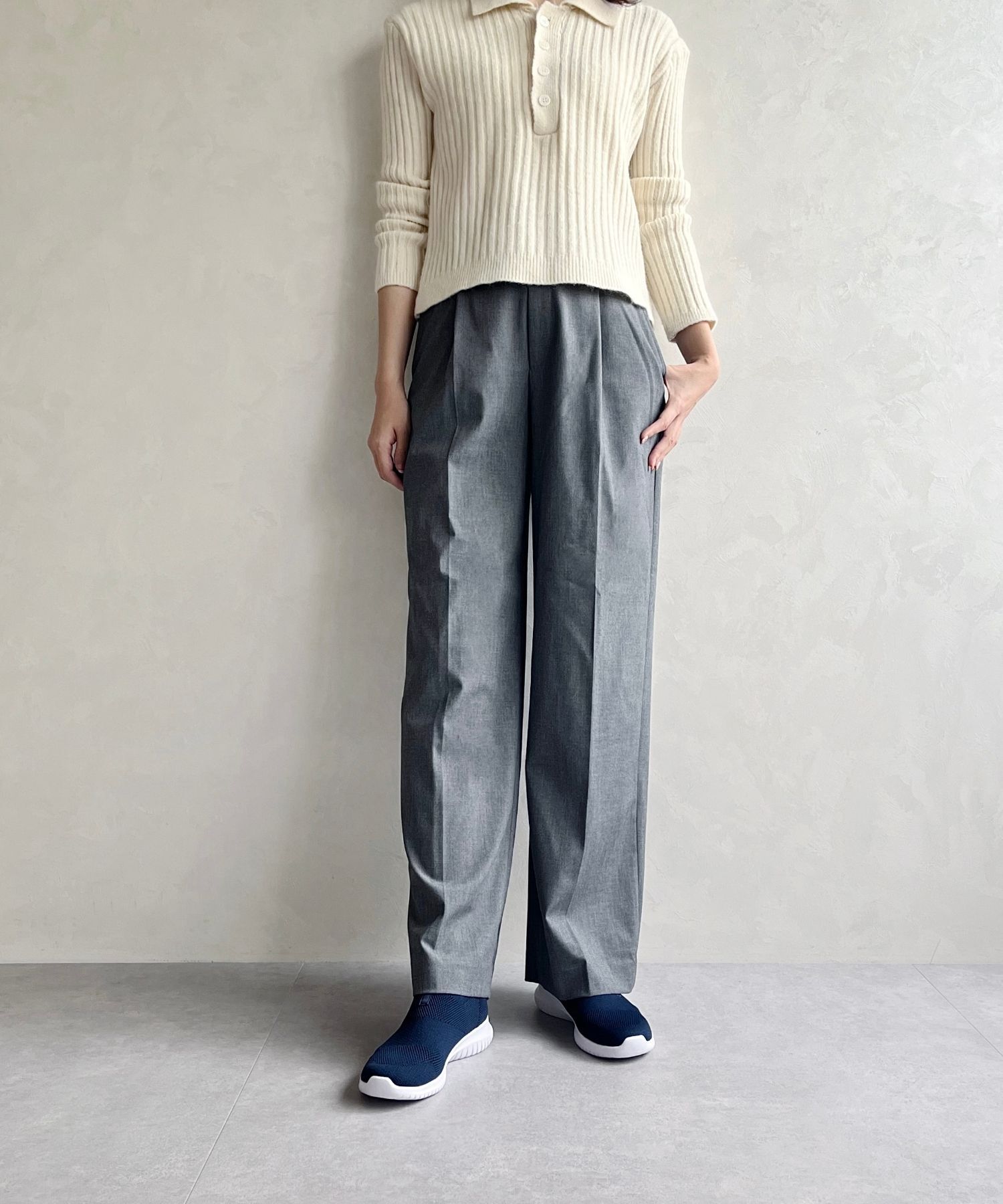 ORiental TRaffic「【累計19万足突破 】 ニット スニーカー /3709 柔らかい 伸縮性 軽量」|スニーカー|