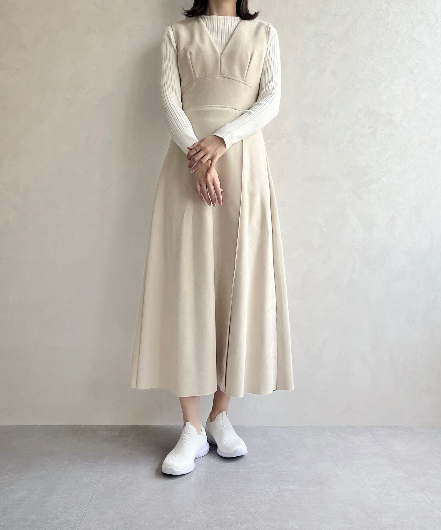 ORiental TRaffic「【累計19万足突破 】 ニット スニーカー /3709 柔らかい 伸縮性 軽量」|スニーカー|