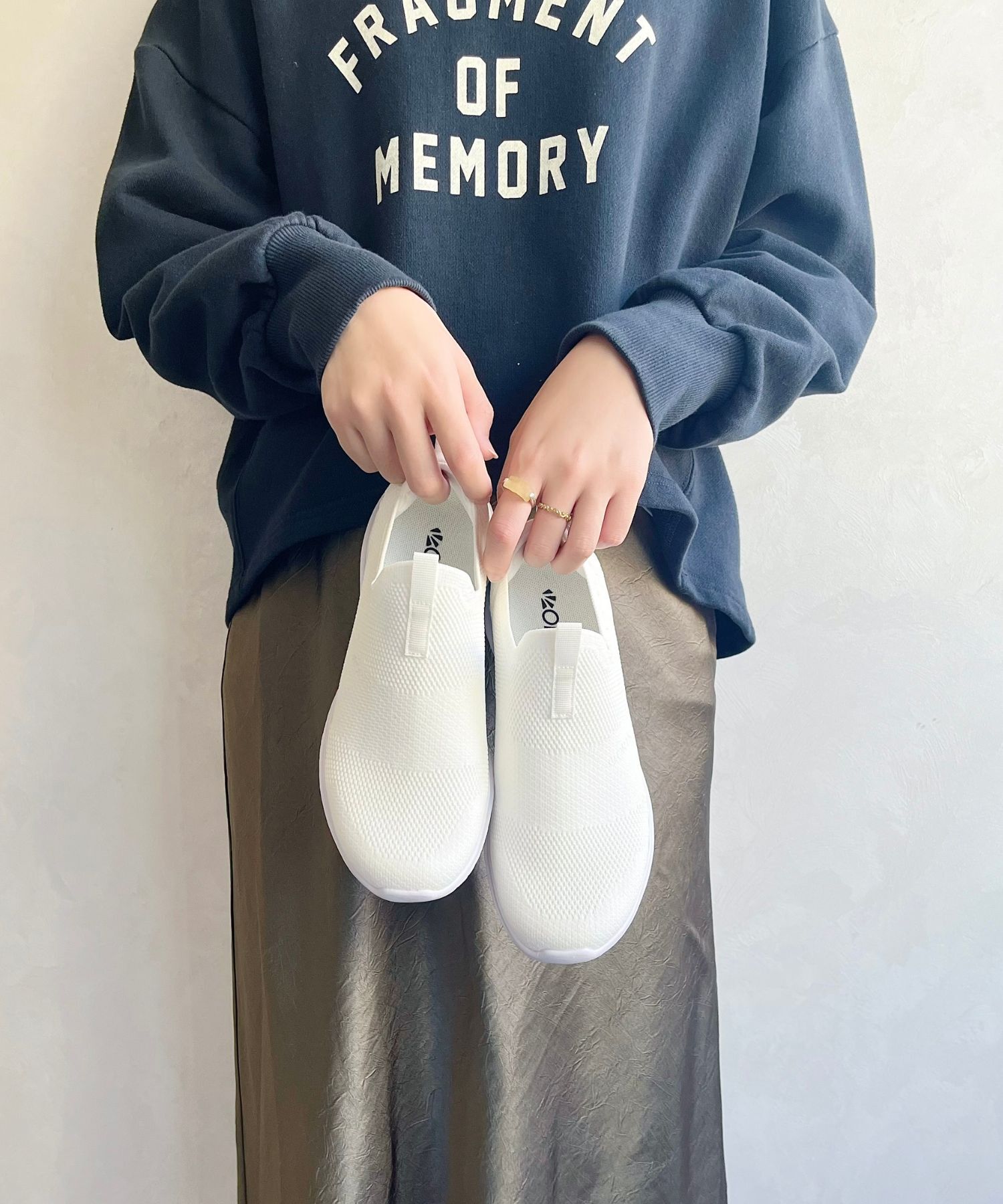 ORiental TRaffic「【累計19万足突破 】 ニット スニーカー /3709 柔らかい 伸縮性 軽量」|スニーカー|