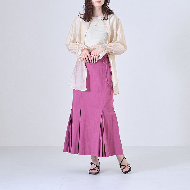 ORiental TRaffic「【アウトレット価格】チューブストラップウッドヒールサンダル/21216 トレンド 人気 ヒール7cm」|サンダル|