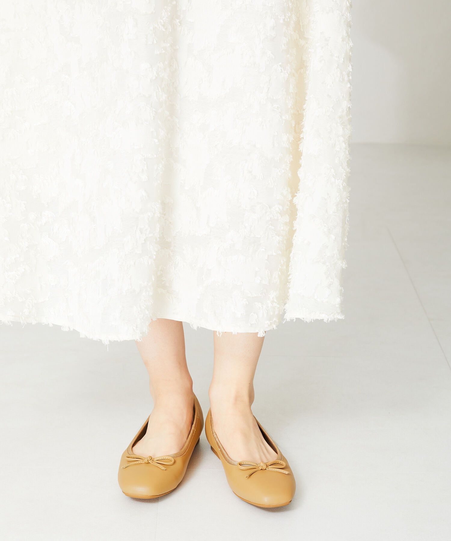 ORiental TRaffic「【跳べるパンプス/シリーズ累計１５０万足突破】 バレエシューズ /R-3208 厚手クッション フラット」|パンプス|