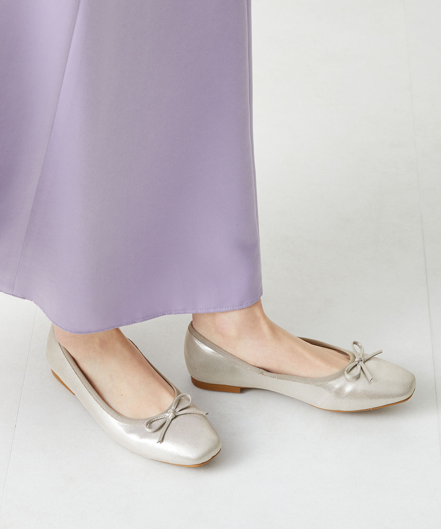 ORiental TRaffic「【跳べるパンプス/シリーズ累計１５０万足突破】 バレエシューズ /R-3208 厚手クッション フラット」|パンプス|