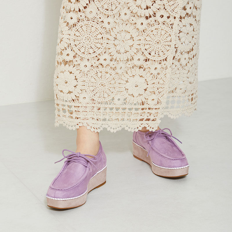 ORiental TRaffic「厚底チロリアンシューズ/31123」|パンプス|