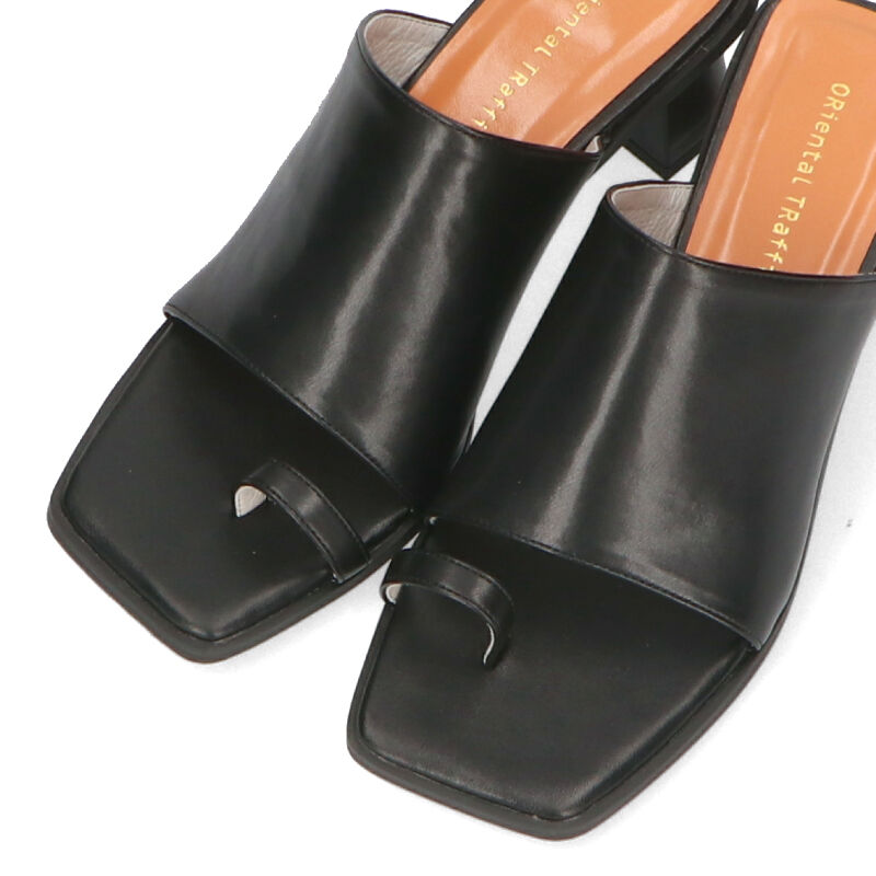ORiental TRaffic「【アウトレット価格】変形ヒール甲深トングサンダル/31252 トング サンダル 人気 トレンド」|サンダル|