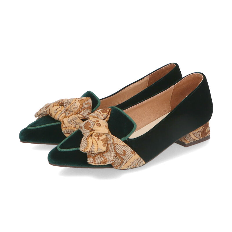 ORiental TRaffic「ベロアリボンオペラパンプス/31305」|パンプス|