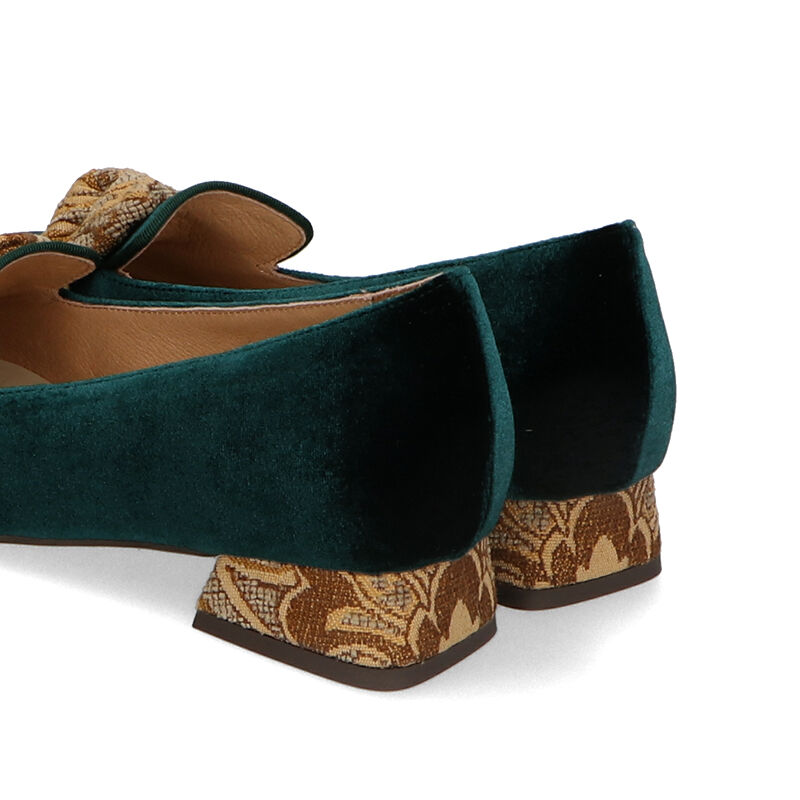 ORiental TRaffic「ベロアリボンオペラパンプス/31305」|パンプス|