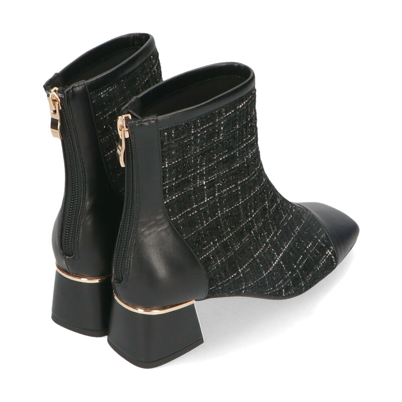 ORiental TRaffic「ツイード 切替 ブーツ /31427 ショートブーツ」|ショートブーツ|