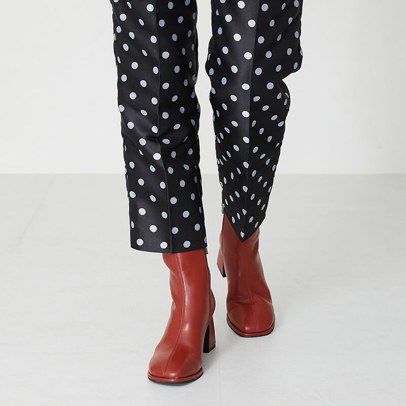 ORiental TRaffic「オブリークトゥミドルブーツ/31428」|ショートブーツ|