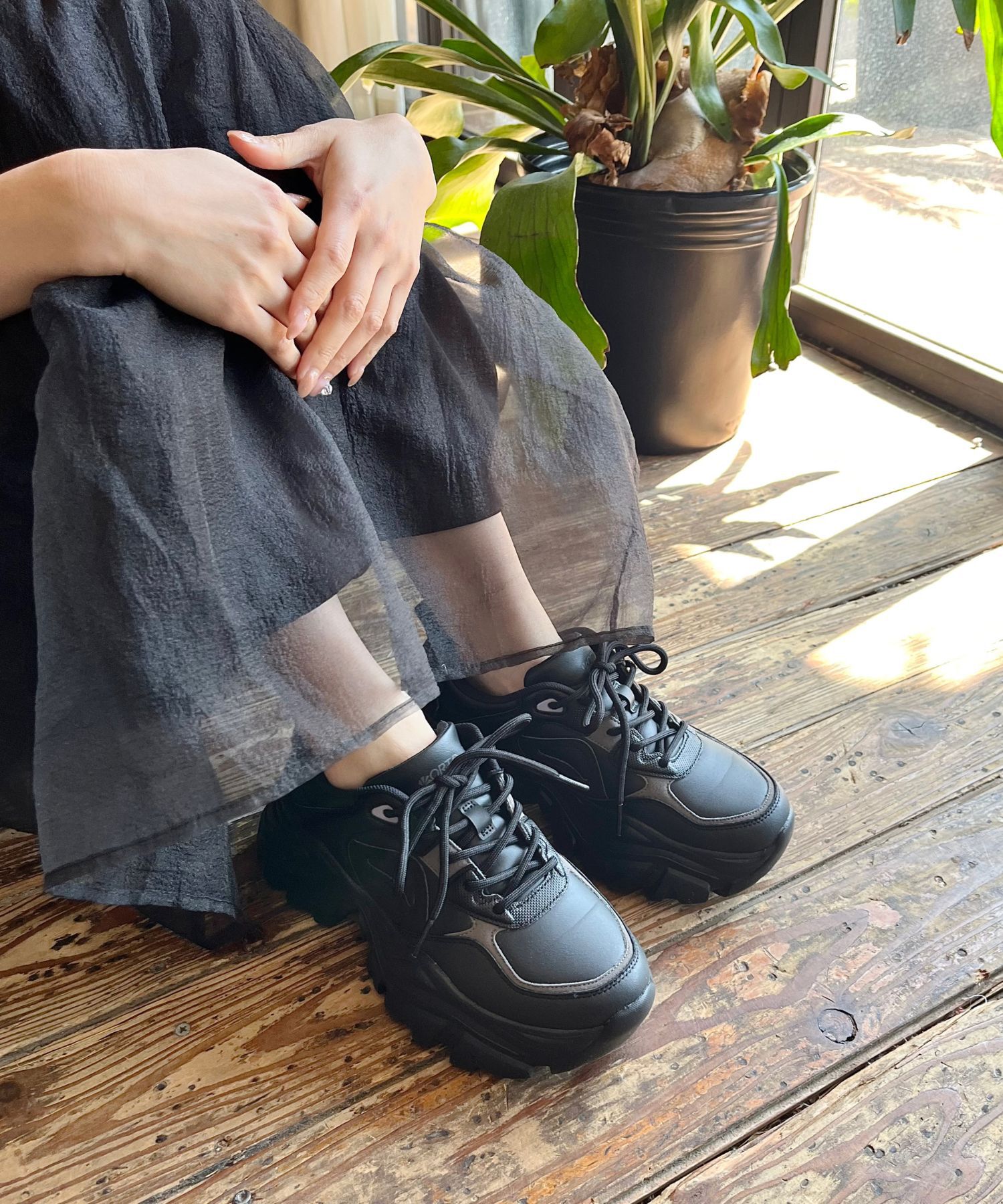 ORiental TRaffic「ボリュームソール切替スニーカー/OT3730」|スニーカー|