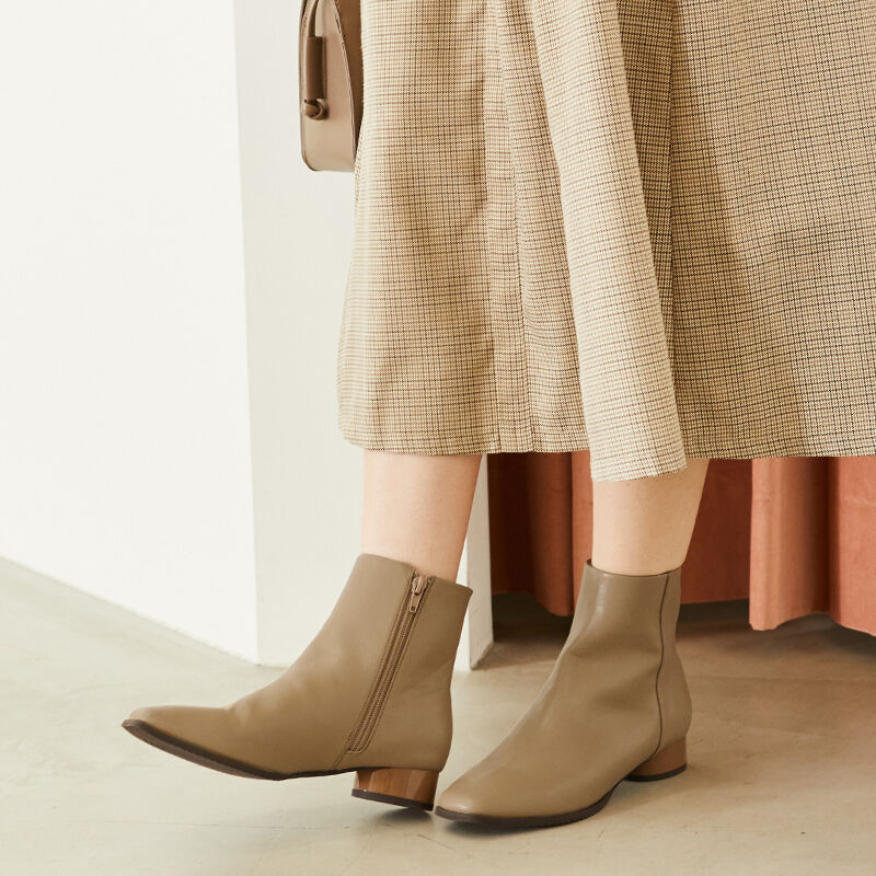 WA Oriental TRaffic「スクエアトゥラウンドヒールブーツ/32409」|ショートブーツ|